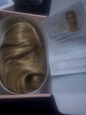 Dark Blonde Women’s Hair Topper - Natural Blonde